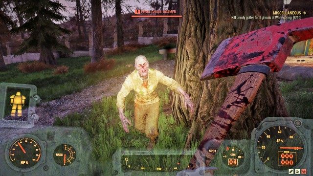 Kill unruly golfer feral ghouls at Whitespring  [x/10]