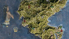 Korfu, Assassin's Creed Odyssey Map