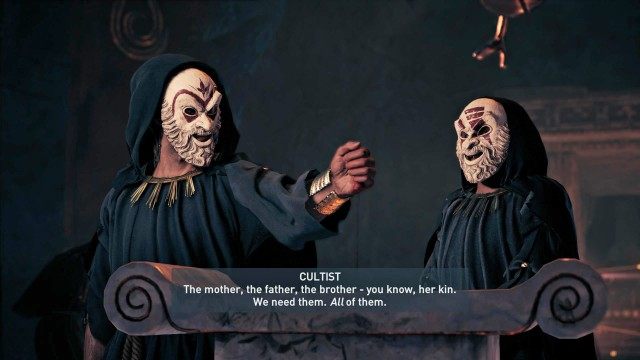 Gather information on the Cultists