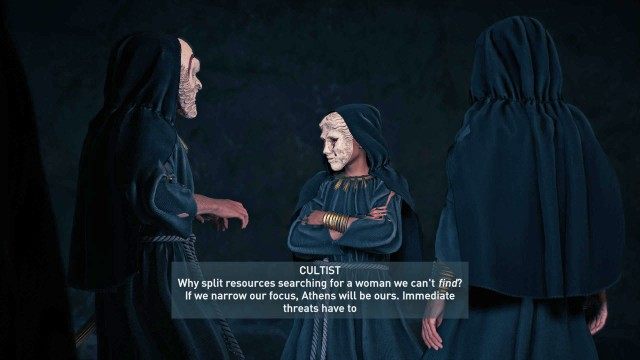 Gather information on the Cultists