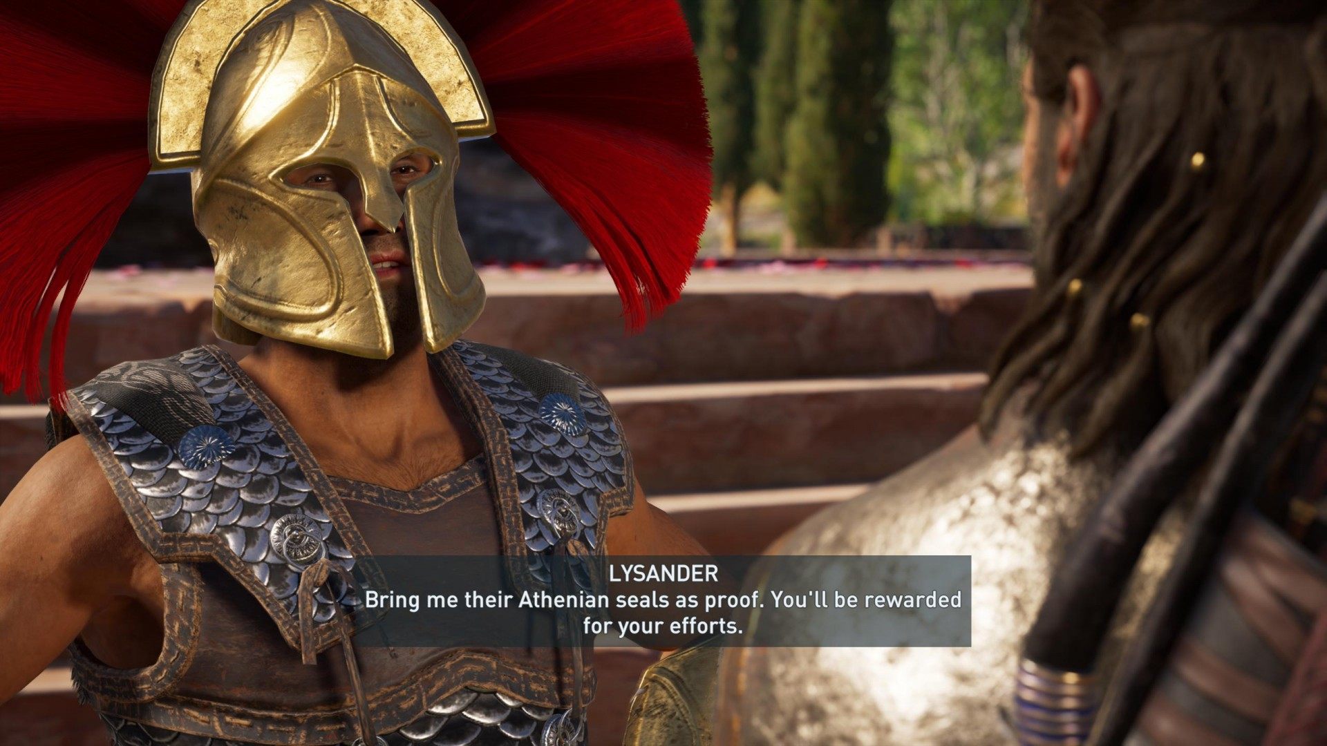 violet Spole tilbage spejder Ambition, Assassin's Creed Odyssey Quest