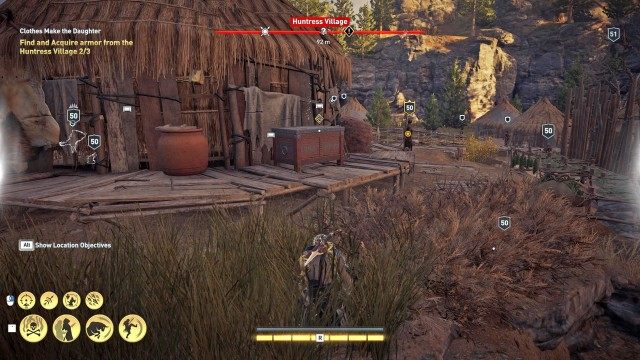 Find and Acquire armor from the Huntress Village 0/3