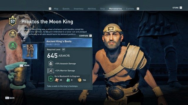 Find and Kill Proktos the Moon King