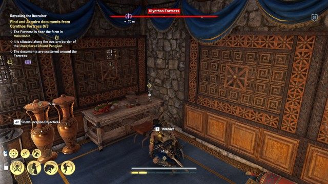 Find and Acquire documents from Olynthos Fortress 0/3
