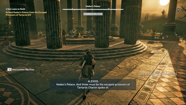 Defend Hades's Palace from the Escaped Prisoners of Tartaros 0/3 