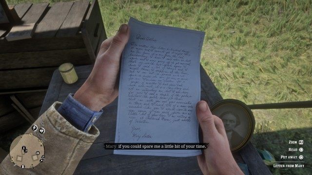 Part I - Read the letter from Mary