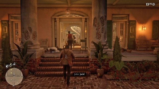 Wait for Dutch / Search for Jack inside the manor