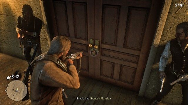 Break into Bronte's Mansion / Take out Bronte's men inside the mansion