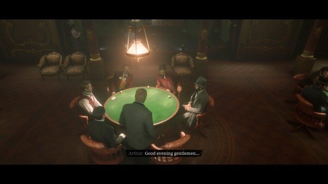Board the riverboat / Sit at the poker table