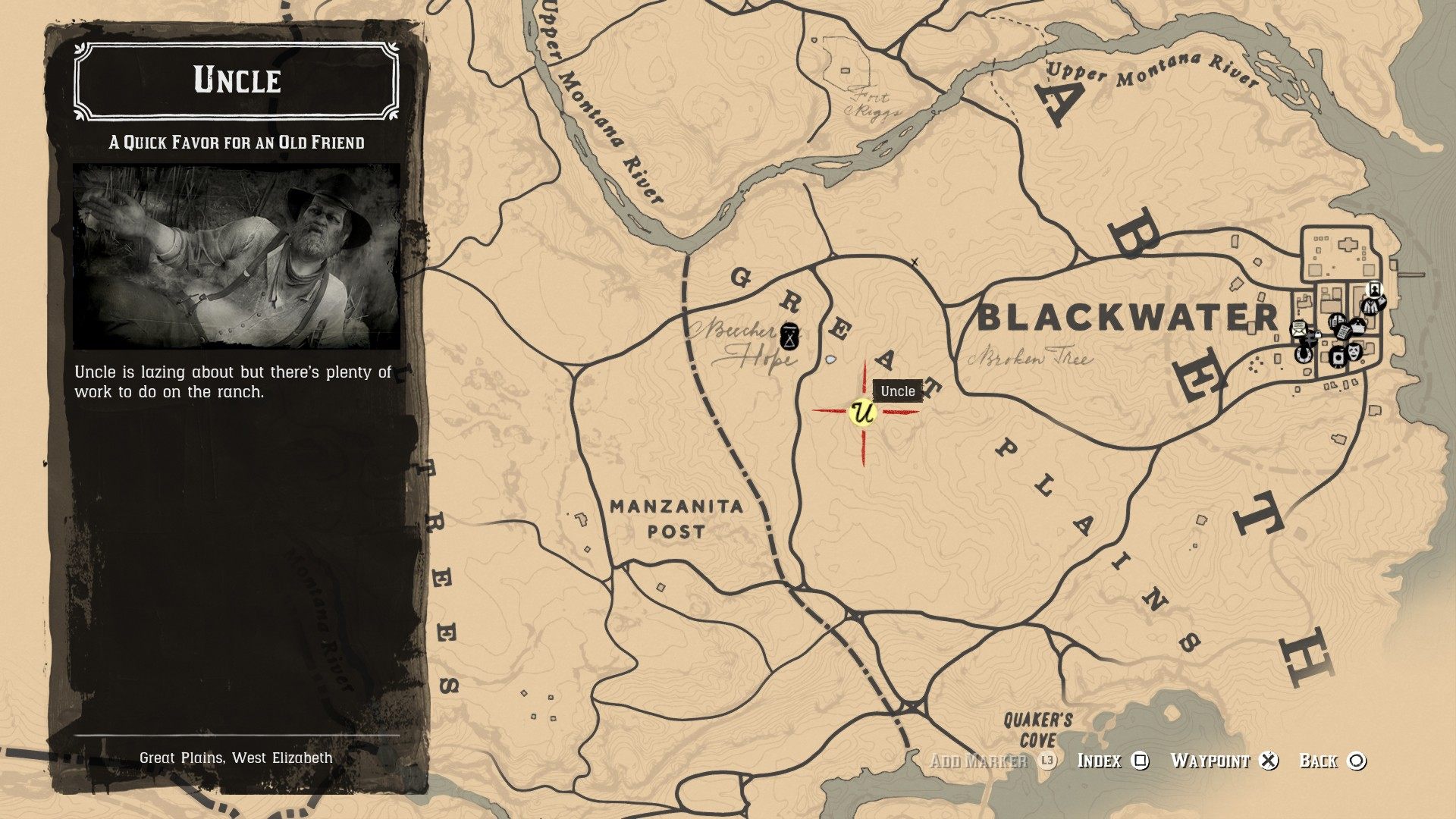 A Quick for an Old Friend, Red Dead Redemption 2 Mission