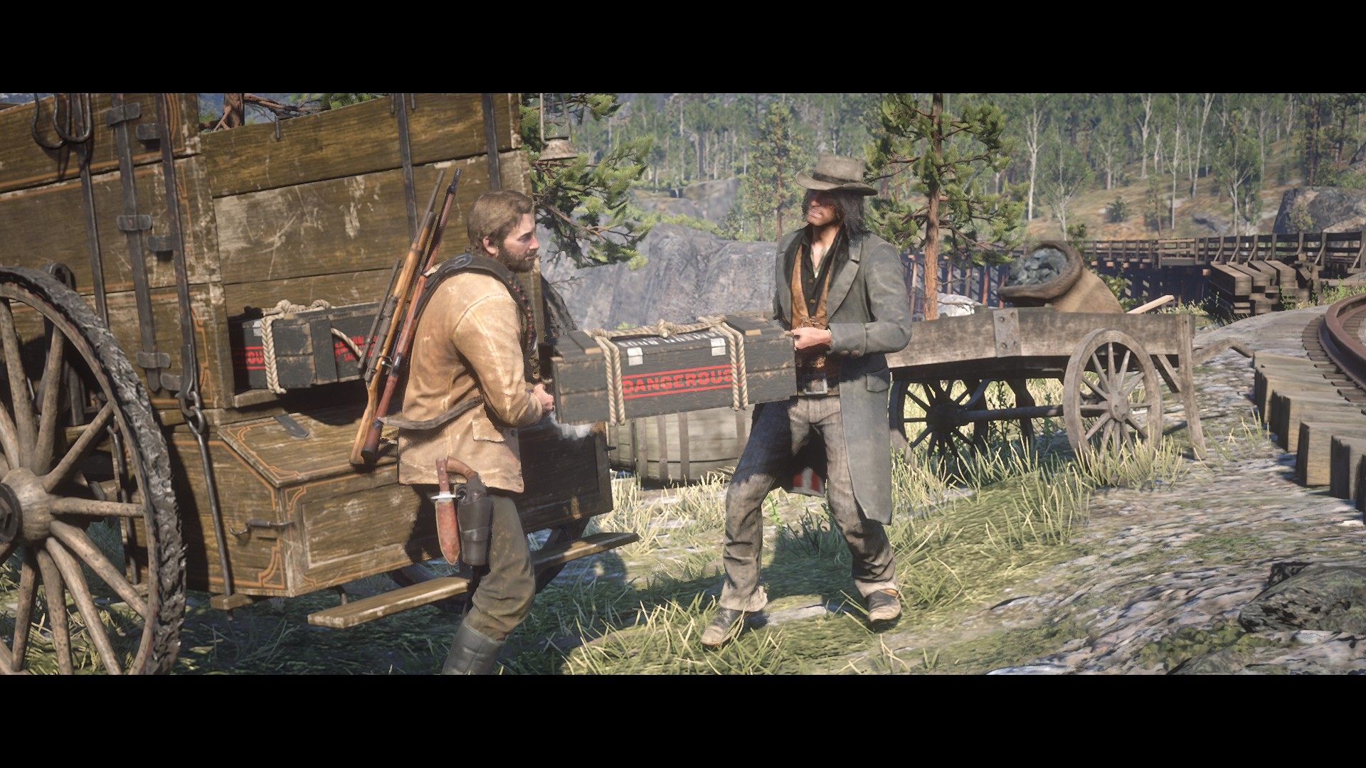 Swipe Leeds Messing The Bridge to Nowhere, Red Dead Redemption 2 Mission