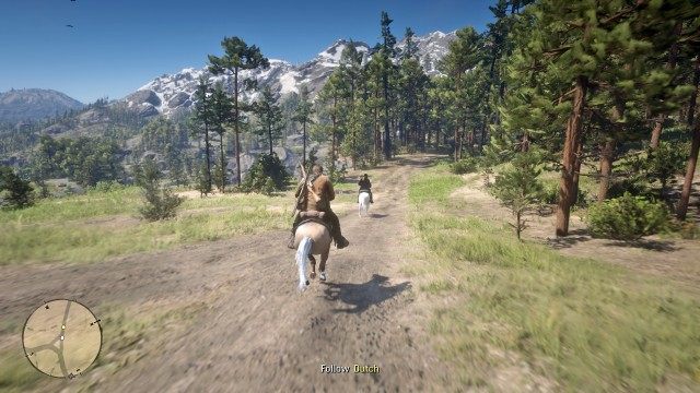 Mount your horse / Follow Dutch / Escape down the pass