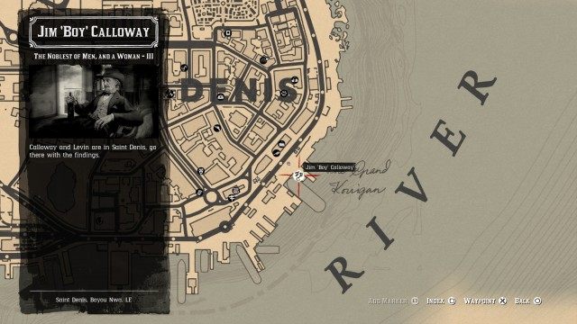 Look for Calloway on the riverboat in Saint Denis (Part III)