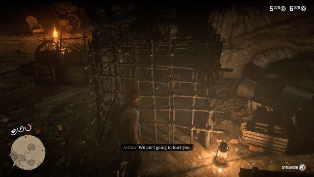 Open the cage / Go to Annesburg