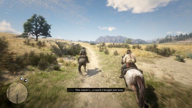 Mount your horse / Return to Beecher's Hope with Uncle