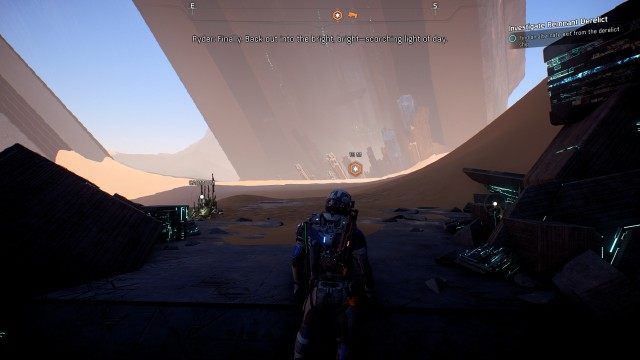 Find an alternate exit from the derelict ship