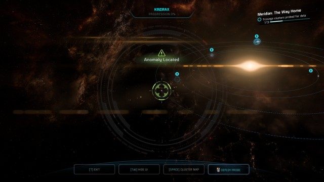 Scourge clusters probed for data (x3)