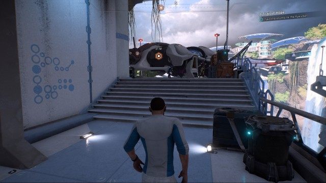 Take the shuttle to the Aya vault