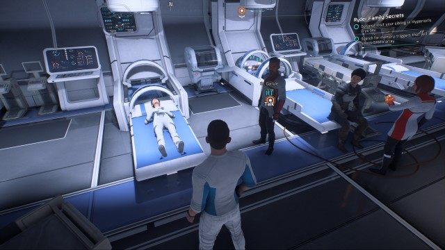 Optional: Visit your sibling in Hyperion's cryo bay