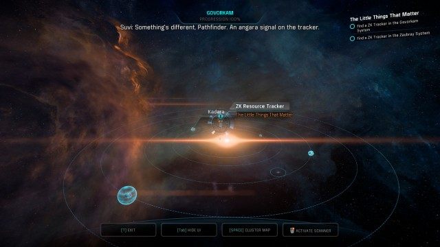 Find a ZK Tracker in the Govorkam System