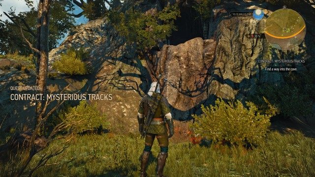 Find out where the scent is coming from using your Witcher Senses.