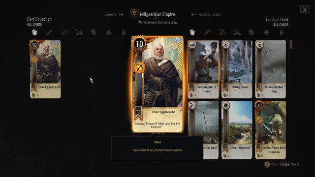 Win Olivier's unique card. / (Optional) Find a unique card in the Kingfisher.