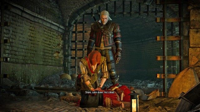 Search the sewers using your Witcher Senses.