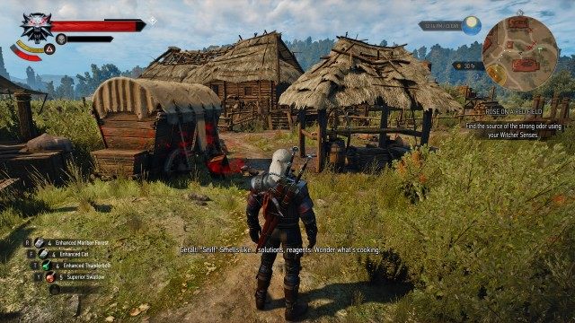 Investigate Bowdon for clues about Kluivert's murder using your Witcher Senses.