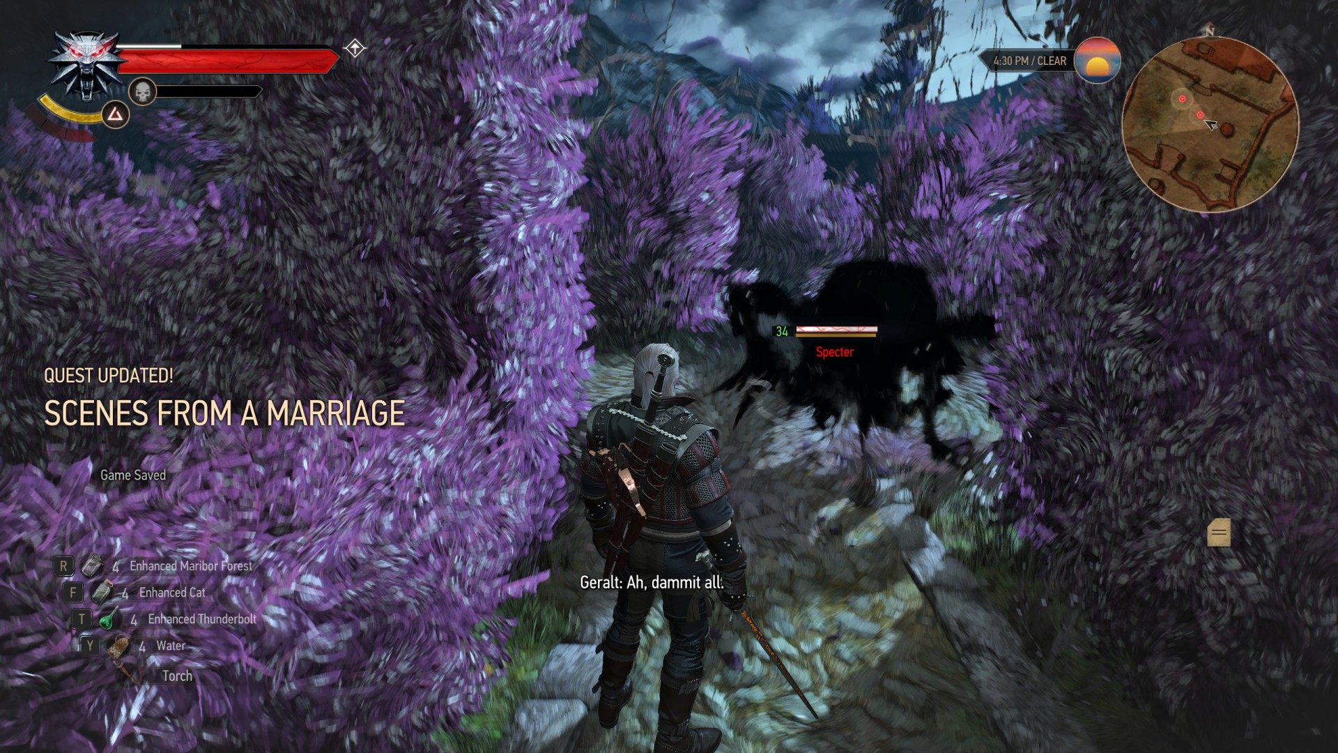 how to defeat wraith witcher 3