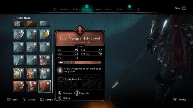 Saint George's Holy Sword