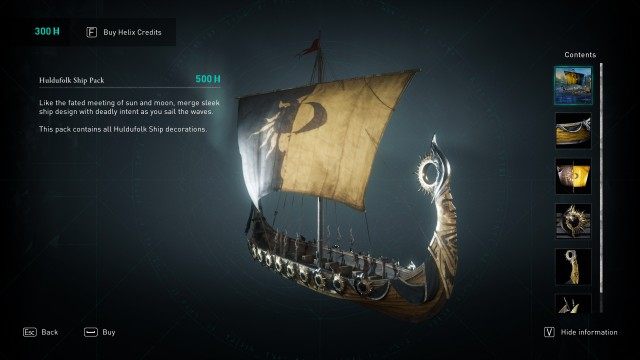 Assassin's Creed Valhalla Longship Customisation