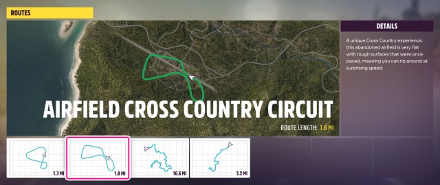 Airfield Cross Country Circuit