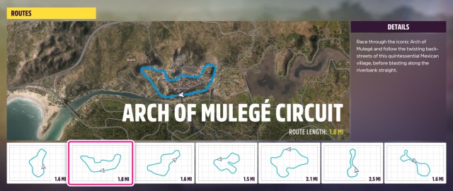 Arch of Mulege Circuit