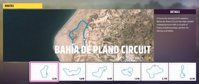 Bahia De Plano Circuit