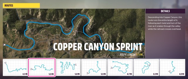 Copper Canyon Sprint