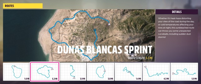 Dunas Blancas Sprint