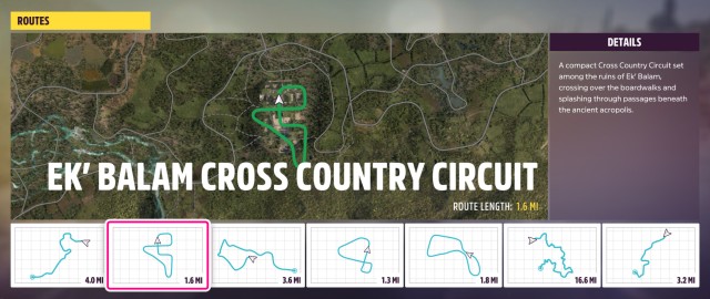 Ek' Balam Cross Country Circuit