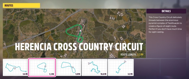 Herencia Cross Country Circuit