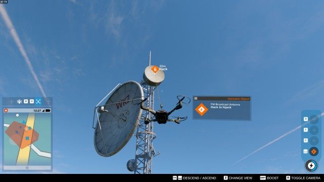 Hack the transmitter on the tower