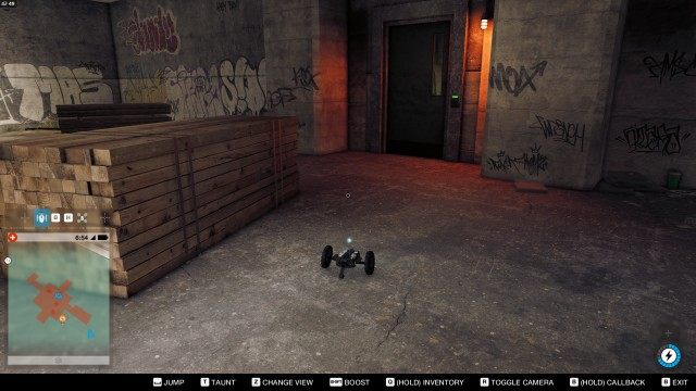 Warn Aiden Pearce about the trap