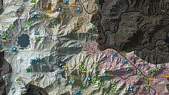 Bolivia, Narco Road, Ghost Recon: Wildlands Map