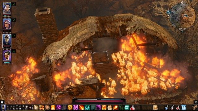 To Burning House Cellar