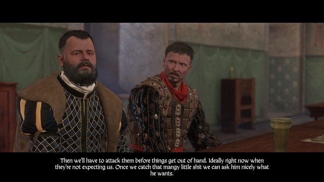 (Optional) Report to Sir Radzig and Sir Hanush on the investigation.